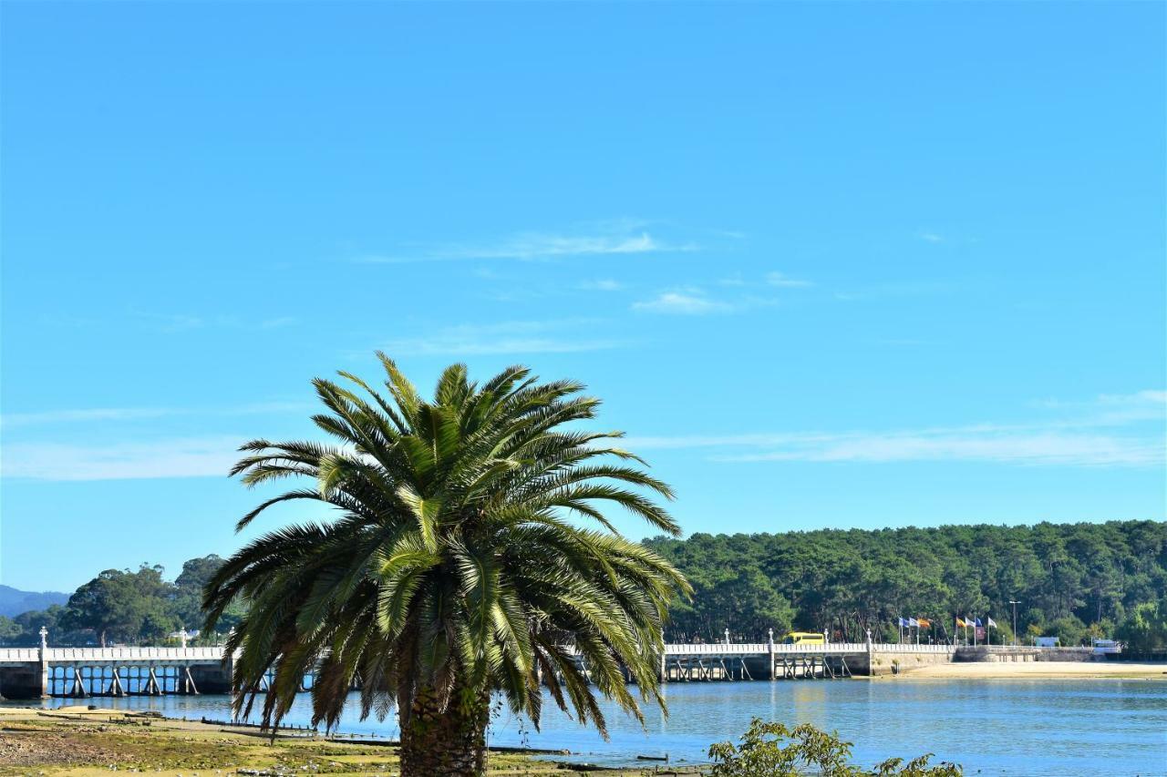 Vistas Al Mar E Isla De La Toja Lägenhet O Grove Exteriör bild